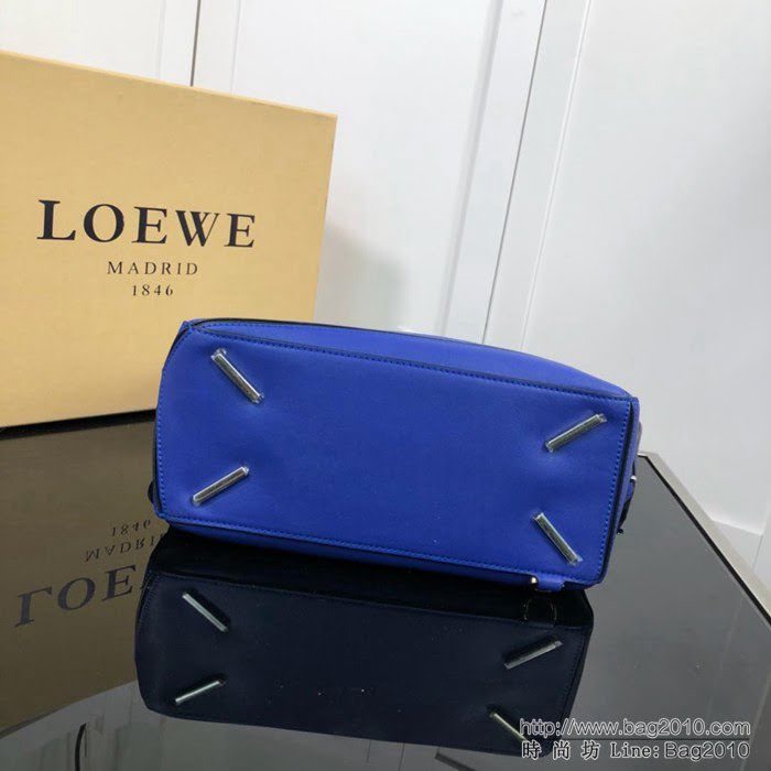 LOEWE羅意威 拼色熱銷款 puzzle bag 可折疊 牛皮手提肩背包 大小號 L0153  jdl1236